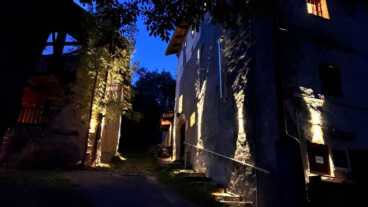 notte in rifugio